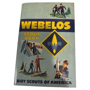 Webelos Boy‎ Scouts of America Scout Book 1967 Vintage